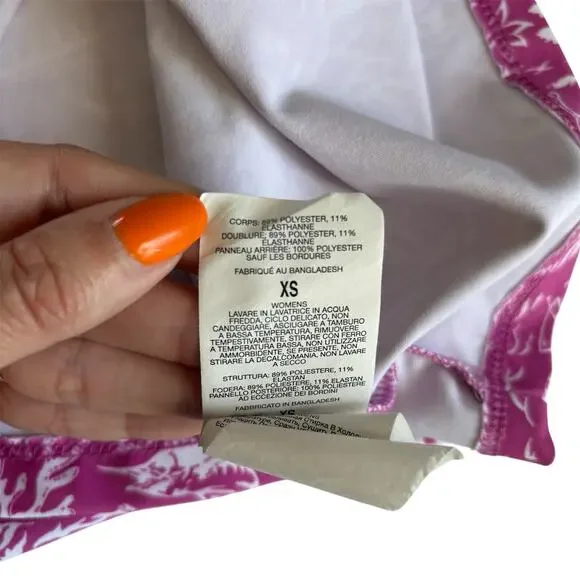 Columbia PFG Freezer III Fuchsia Tropical Print Sleeveless Dress Womens XS - Picture 7 of 9